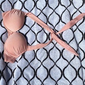 Victorias secret bombshell pushup halter swim top